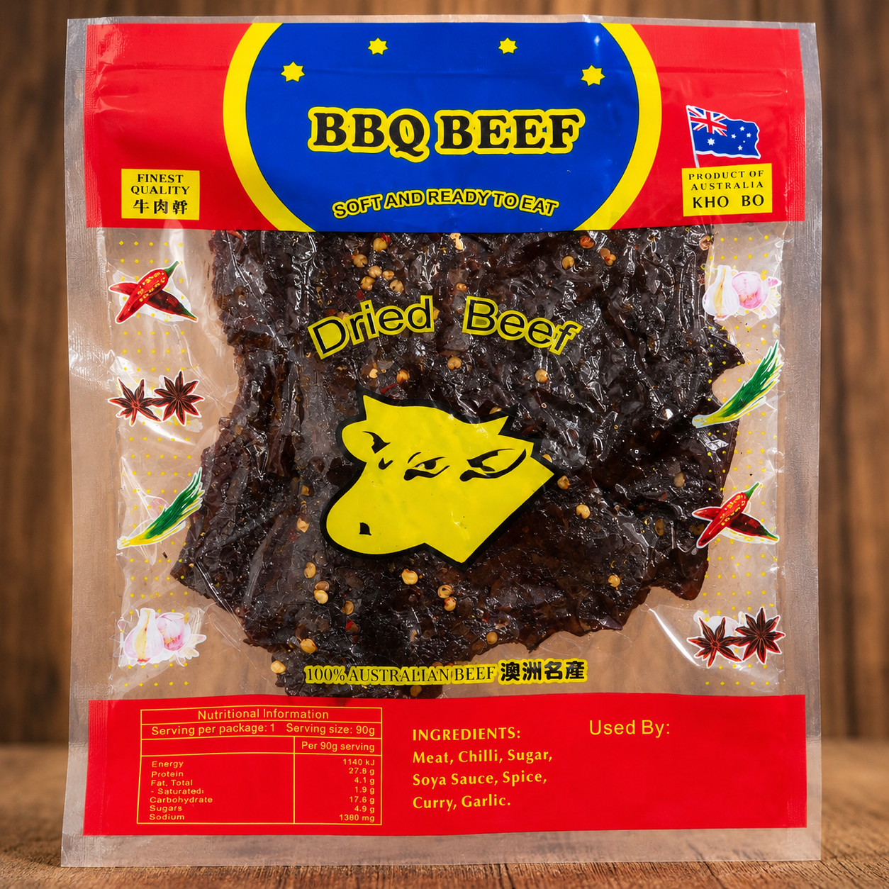 BBQ Beef Jerky 450g